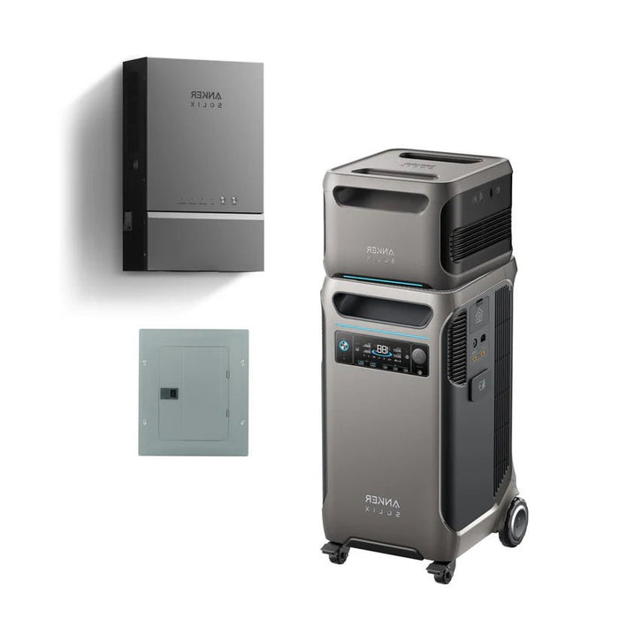 Anker SOLIX F3800 + Expansion Battery + Smart Home Power Kit - Off Grid Stores