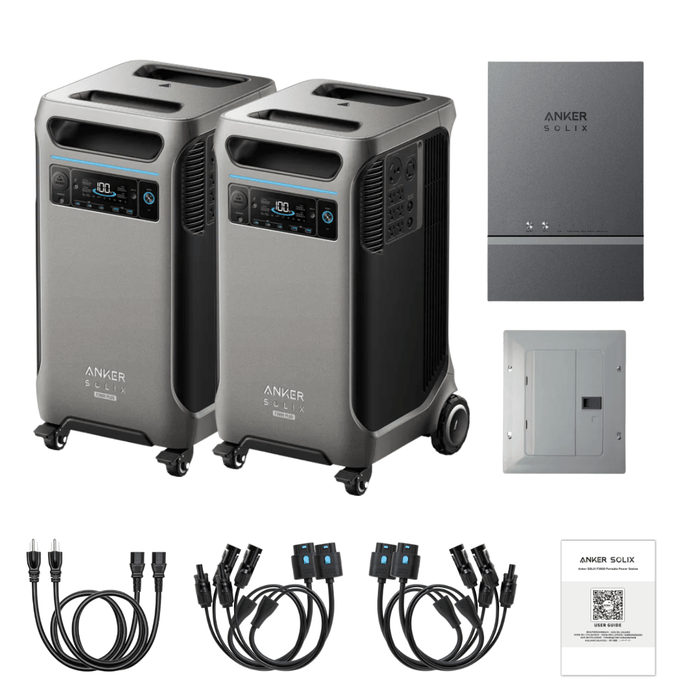 Anker SOLIX F3800 Plus Portable Power + Smart Home Power Kit - Off Grid Stores