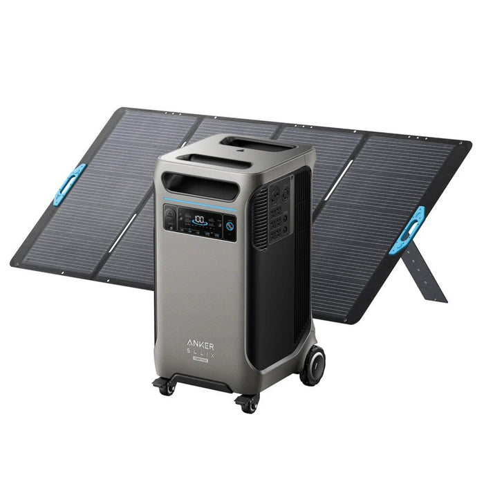 Anker SOLIX F3800 Plus Portable Power Station + 400W Portable Solar Panel - Off Grid Stores
