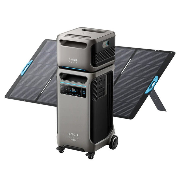 Anker SOLIX F3800 Plus Portable Power Station + 400W Portable Solar Panel - Off Grid Stores