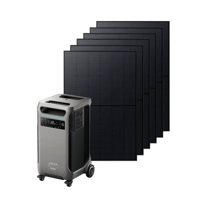 Anker SOLIX F3800 Plus Portable Power Station + 440W Rigid Solar Panels - Off Grid Stores