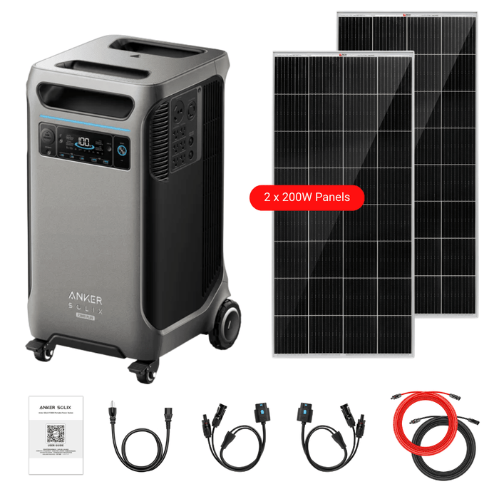 Anker SOLIX F3800 Plus Portable Power Station + Choose Custom Bundle Option - Off Grid Stores
