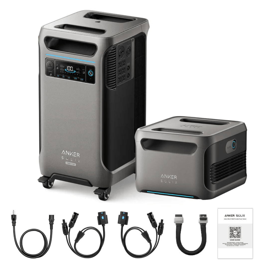 Anker SOLIX F3800 Plus + Expansion Battery + 6× 440W Rigid Solar Panel
