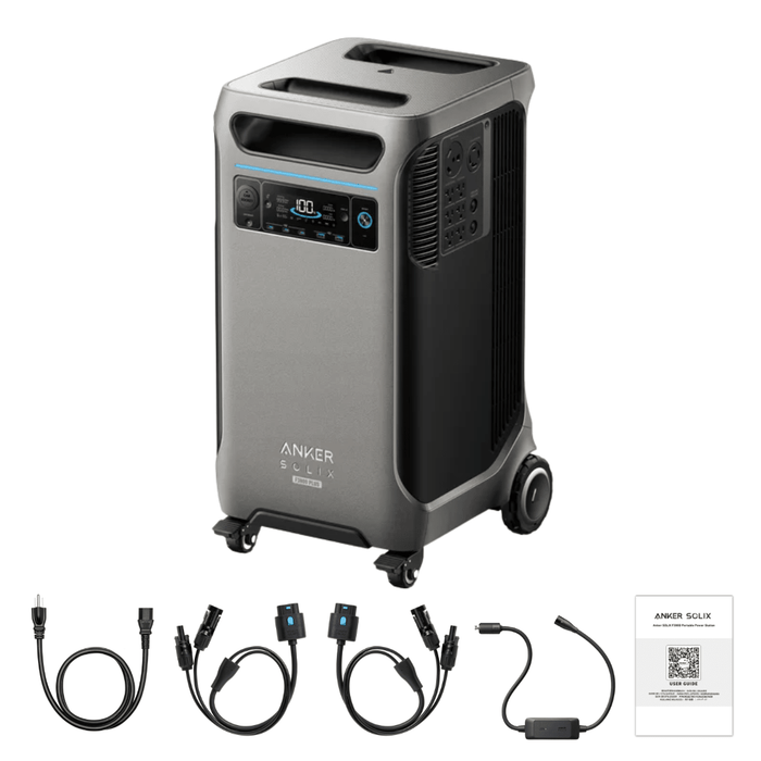 Anker SOLIX F3800 Plus Portable Power Station - Off Grid Stores