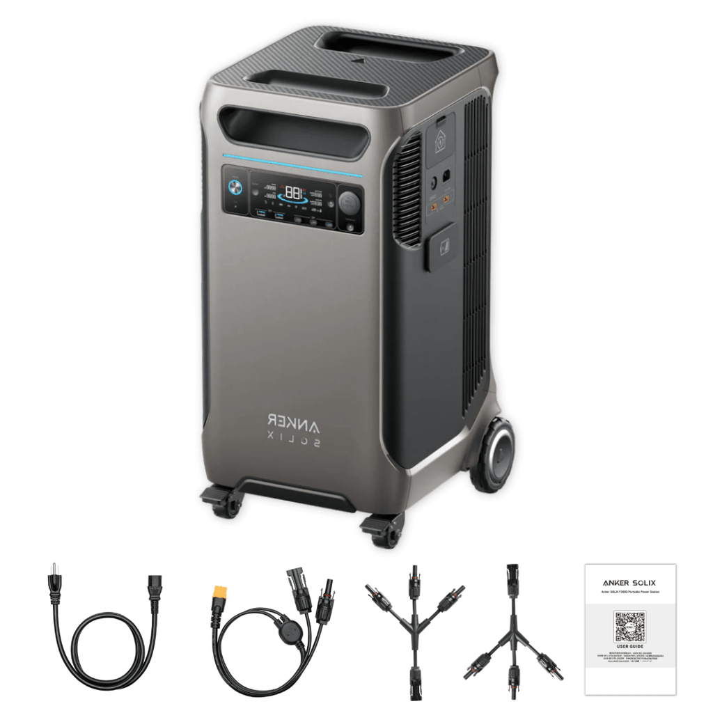 Anker SOLIX F3800 Portable Power Station 3840Wh | 6000W - Off Grid