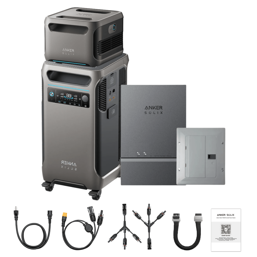 Anker SOLIX F3800 Plus + Expansion Battery + Smart Home Power Kit