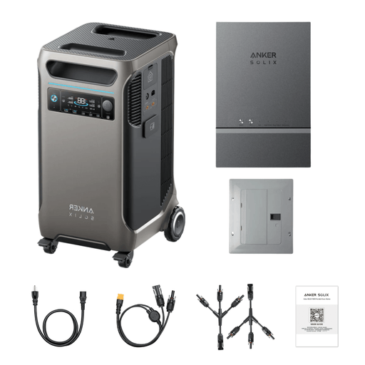 Anker SOLIX F3800 Solar Generator + Smart Home Power Kit - Off Grid Stores