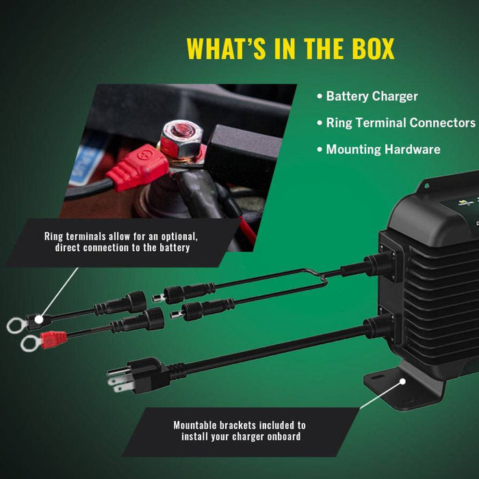 PowerPlus 48V 15 Amp Battery Charger and Maintainer