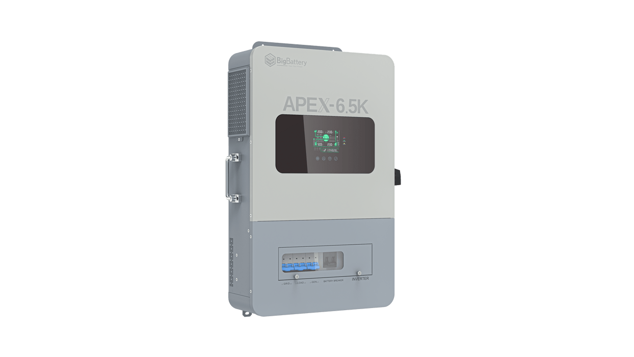 BigBattery APEX 6.5K Off - Grid Hybrid Inverter - Off Grid Stores