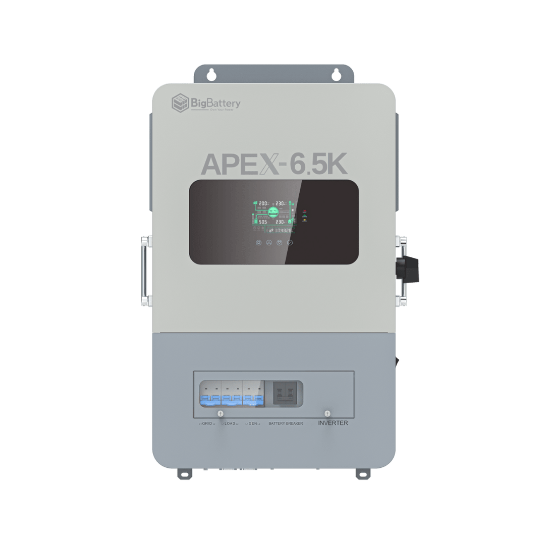 BigBattery APEX 6.5K Off-Grid Hybrid Inverter - Off Grid Stores