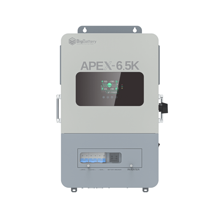 BigBattery APEX 6.5K Off - Grid Hybrid Inverter - Off Grid Stores