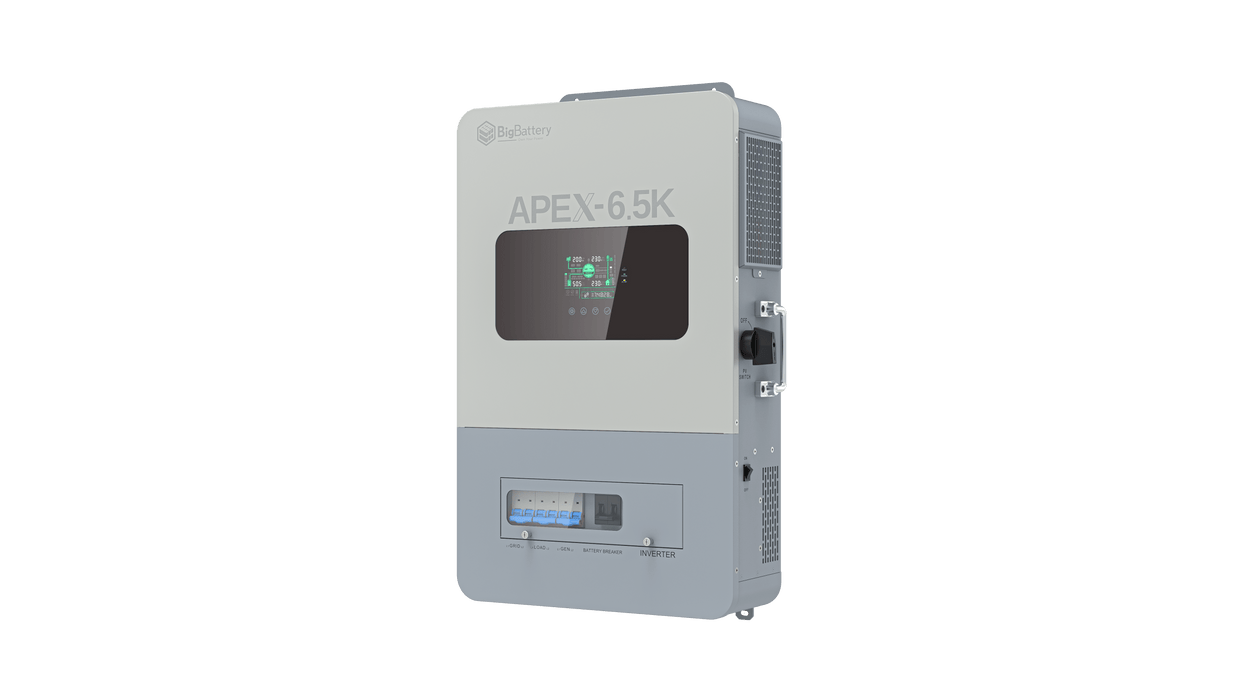 BigBattery APEX 6.5K Off - Grid Hybrid Inverter - Off Grid Stores