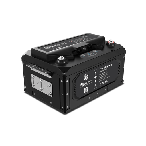 BigBattery HUSKY 2 12V 400Ah 5.12kWh LiFePO4 Battery - Off Grid Stores