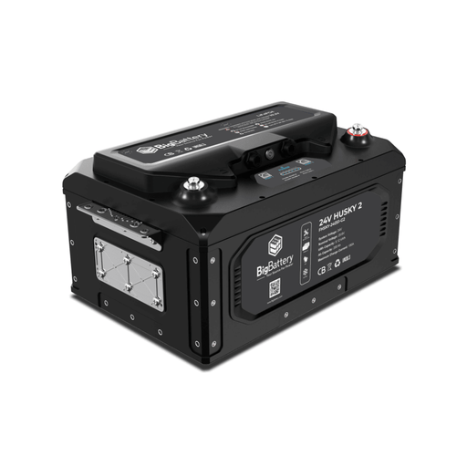 BigBattery HUSKY 2 24V 200Ah 5.12kWh LiFePO4 Battery - Off Grid Stores