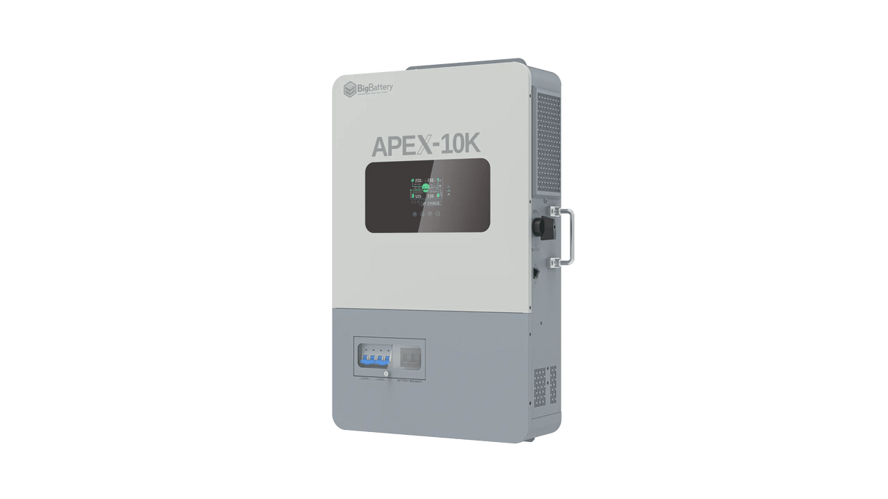 BigBattery NEXUS 51.2V 15kWH LiFePO4 Battery + APEX 10K Off - Grid Inverter - Off Grid Stores