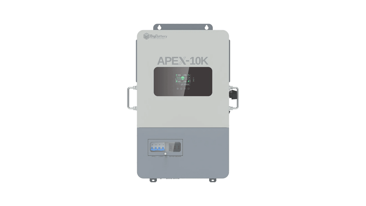 BigBattery NEXUS 51.2V 15kWH LiFePO4 Battery + APEX 10K Off - Grid Inverter - Off Grid Stores