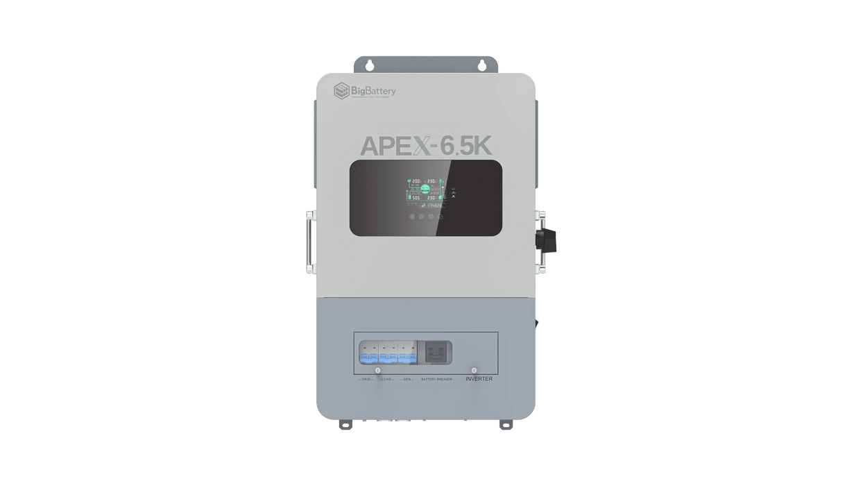BigBattery NEXUS 51.2V 15kWH LiFePO4 Battery + APEX 6.5K Off - Grid Inverter - Off Grid Stores
