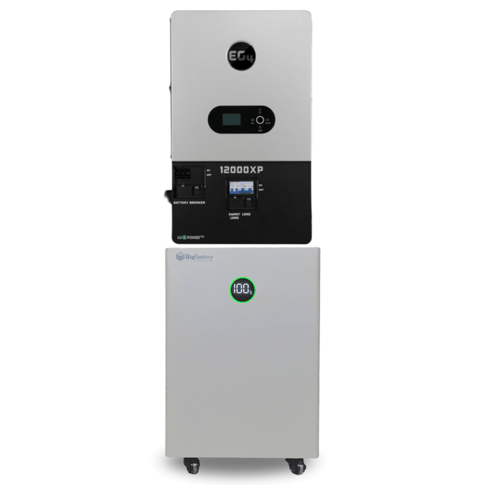 BigBattery NEXUS 51.2V 15kWh LiFePO4 Battery + EG4 12000XP 12,000W 48V Split Phase Off - Grid Inverter Kit - Off Grid Stores