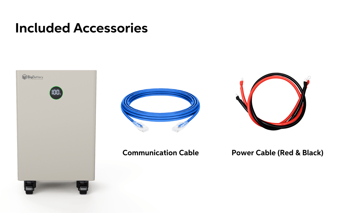 BigBattery NEXUS 51.2V 15kWH LiFePO4 Battery - Off Grid Stores