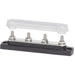 Blue Sea 2307 Common 150A BusBar - (4) 1/4" - 20 Studs w/Cover - Off Grid Stores