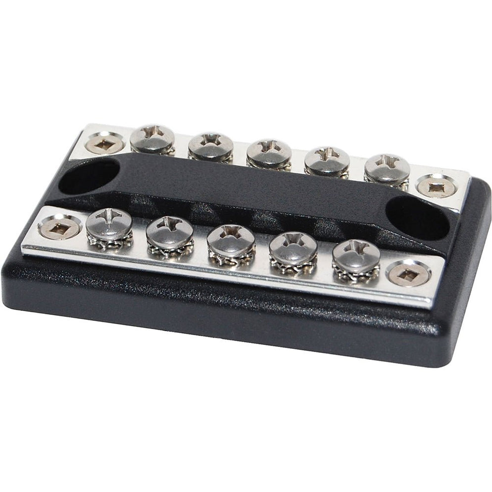 Blue Sea 2701 DualBus 100 Ampere Common BusBars 5 x 8-32 Screw Terminal ...
