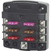 Blue Sea 5033 ST Blade Fuse Block w/out Cover - 6 Circuit w/out Negative Bus - Off Grid Stores