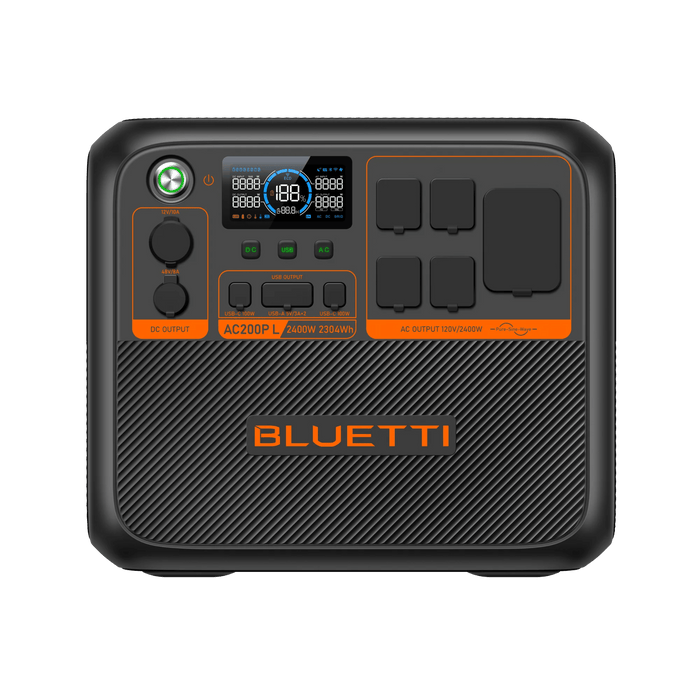 BLUETTI AC200P L 2304Wh 2400W Portable Power Station - Off Grid Stores