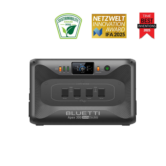BLUETTI Apex 300 3,840W 2,764.8Wh Versatile Power Station - Off Grid Stores
