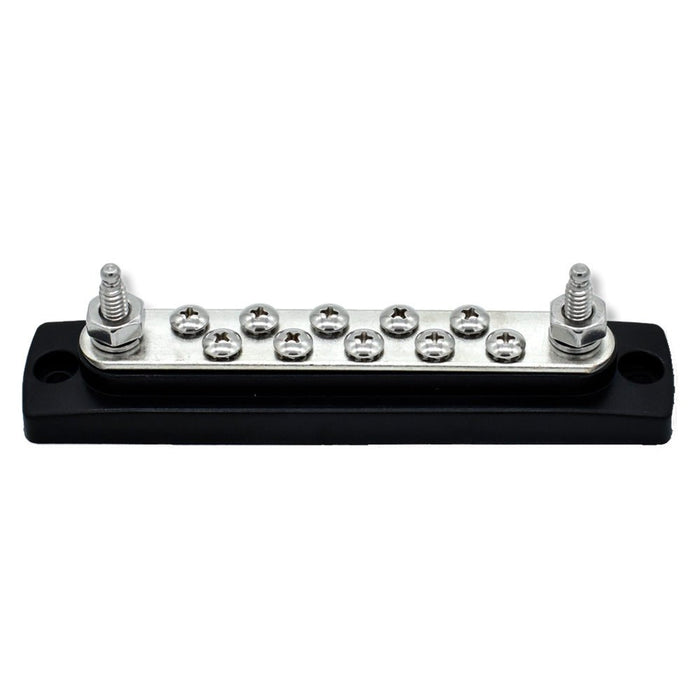 Bluewater 10 Terminal Busbar - 150 Amp - Off Grid Stores