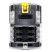 Bluewater 6 Position Fuse Block ATC w/Yellow Slide - Off Grid Stores
