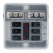 Bluewater 6 Position Fuse Block w/LEDs - Off Grid Stores