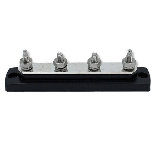 Bluewater Common Stud Busbar 4 Gang - Black - Off Grid Stores