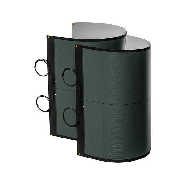 BougeRV 100W CIGS Thin - film Flexible Solar Panel With Pre - Punched Holes - Off Grid Stores