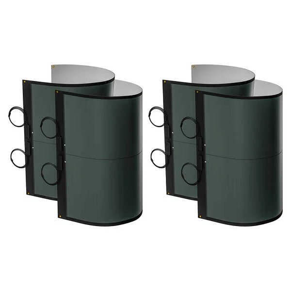 BougeRV 100W CIGS Thin - film Flexible Solar Panel With Pre - Punched Holes - Off Grid Stores