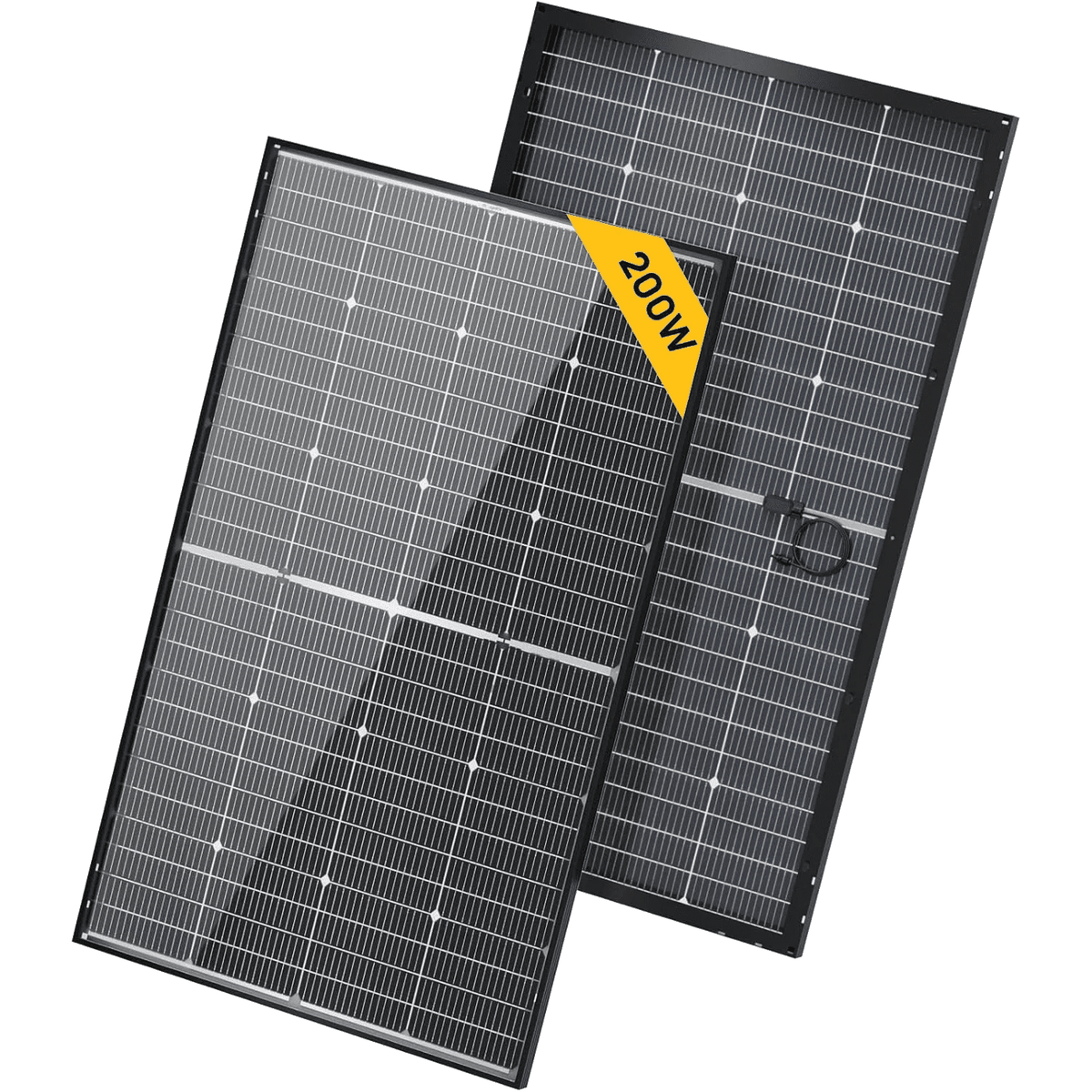 BougeRV 200 Watt N-Type Bifacial 16BB Solar Panel - Off Grid Stores