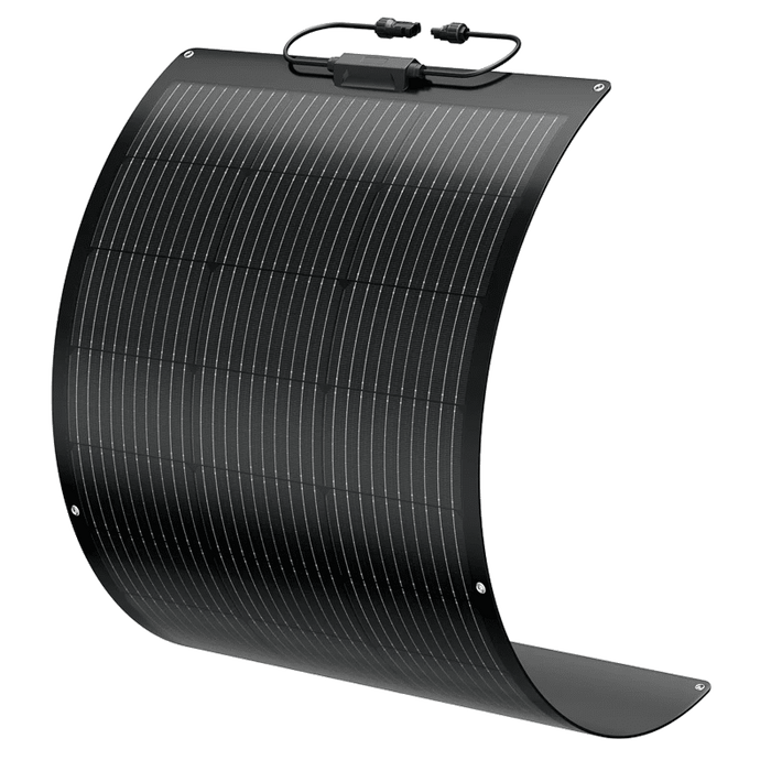 BougeRV Arch 100 Watt Fiberglass Flexible Curved Solar Panel - Off Grid Stores