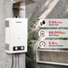 Camplux 2.64 GPM Tankless Gas Water Heater, Propane Shower Portable - Off Grid Stores