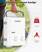 Camplux 5L 1.32 GPM Outdoor Portable Propane Tankless Water Heater - White - Off Grid Stores