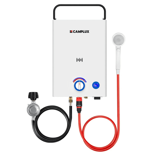 Camplux First F10 LPG Camping Water Heater - Off Grid Stores