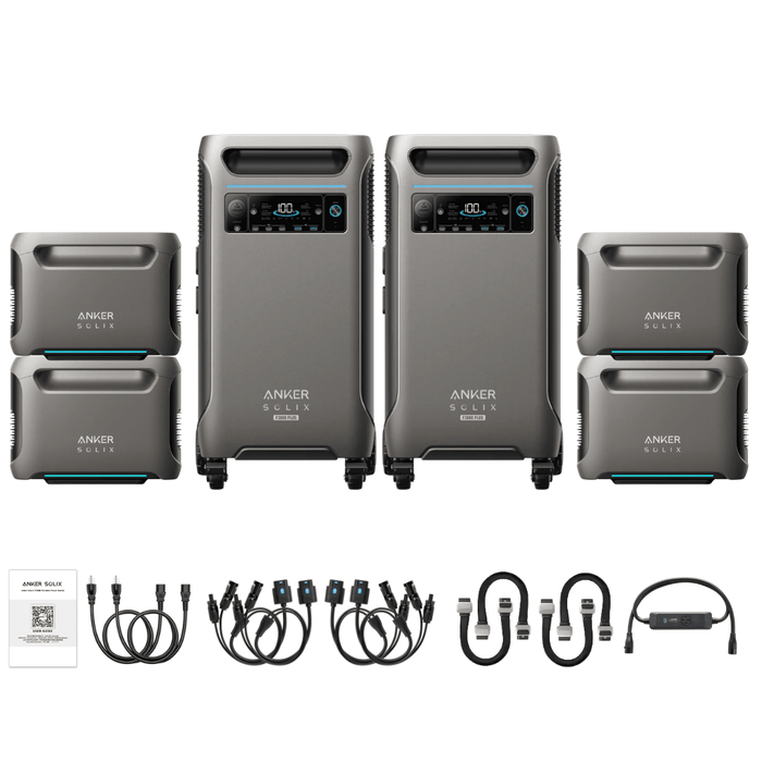 [Double Kit] Anker SOLIX F3800 Plus + Expansion Batteries - Off Grid Stores