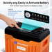 ECO - WORTHY 12V 100AH Lithium Battery with Battery Status Display and 100A BMS with Low - Temp Protection - Off Grid Stores