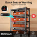 ECO - WORTHY 12V 100AH Lithium Battery with Battery Status Display and 100A BMS with Low - Temp Protection - Off Grid Stores