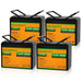 ECO - WORTHY 12V 100Ah Lithium Iron Phosphate Battery - Off Grid Stores