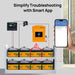 ECO - WORTHY 12V 150Ah Lithium Iron Phosphate Battery With Bluetooth And Low - temperature Protection - Off Grid Stores