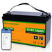 ECO - WORTHY 12V 150Ah Lithium Iron Phosphate Battery With Bluetooth And Low - temperature Protection - Off Grid Stores