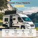 ECO - WORTHY 12V 150Ah Lithium Iron Phosphate Battery With Bluetooth And Low - temperature Protection - Off Grid Stores
