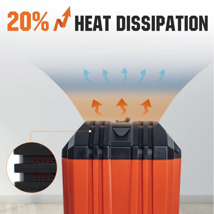 ECO - WORTHY 12V 20Ah Portable LiFePO4 Deep Cycle Rechargeable Battery - Off Grid Stores