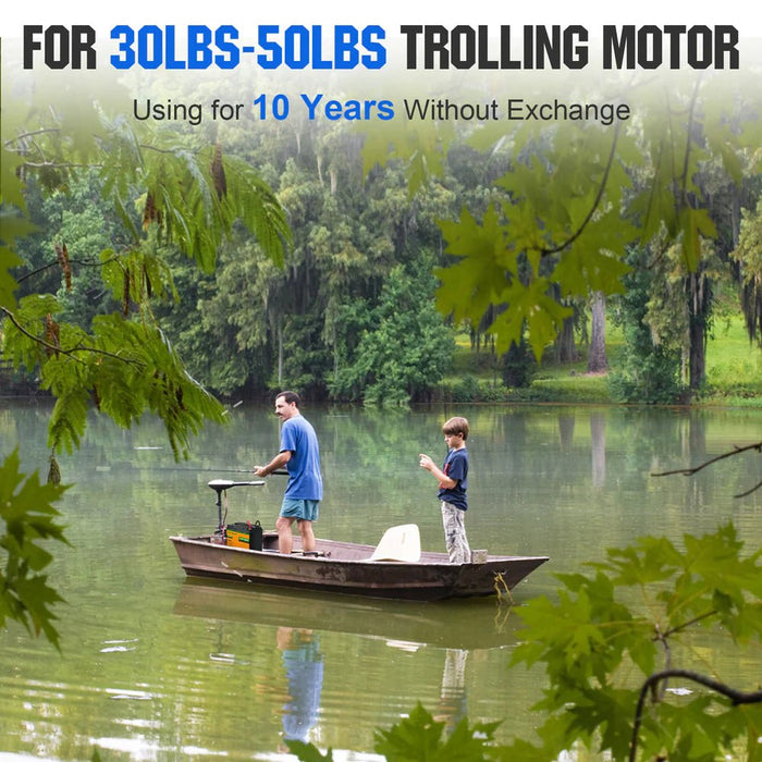 ECO - WORTHY 12V 50Ah Lithium Iron Phosphate Battery - Off Grid Stores