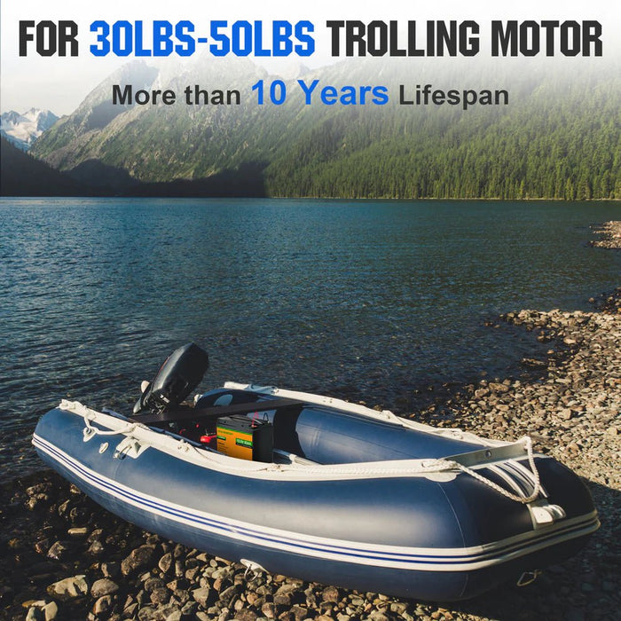 ECO - WORTHY 12V 50Ah Lithium Iron Phosphate Battery - Off Grid Stores