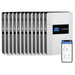 ECO - WORTHY 48V 100AH WallMount Indoor Battery With Conduit Box - Off Grid Stores